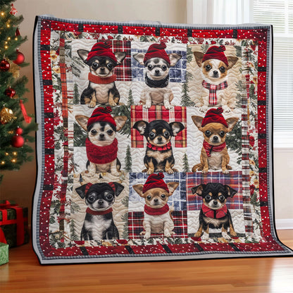 Winter Chihuahua SR2208039CL Quilt