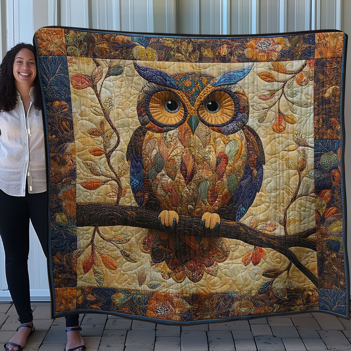 Wise Owl WN0308015CL Quilt