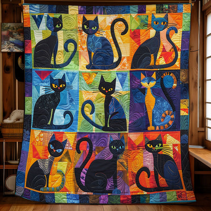 Witch Cat WM1908006CL Quilt