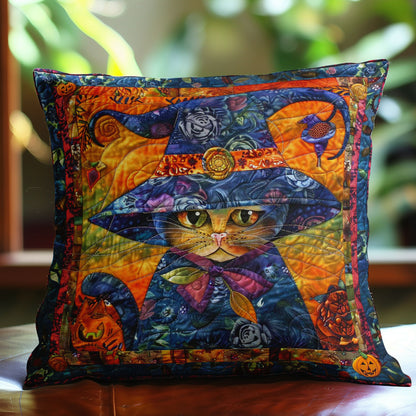 Witch's Beloved Cat WN3007099CL Quilt Pillow Case