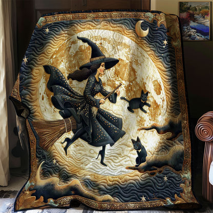 Witch's Moonlit Ride WN1908078CL Quilt