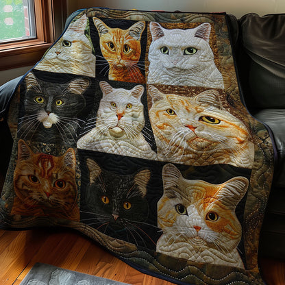 Artistic Cats WM2607001CL Quilt