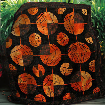 Basketballs Pattern WM2507001CL Quilt