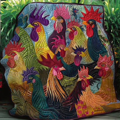 Chickens WM2407006CL Quilt