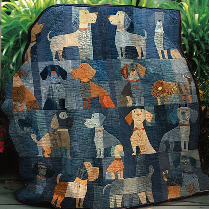 Dachshunds WM2707001CL Quilt