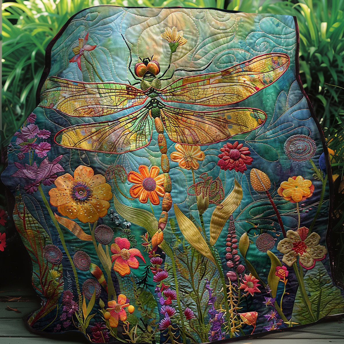 Large Dragonfly WM2507001CL Quilt