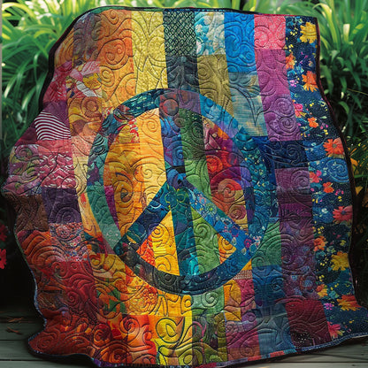 Peace Sign WM2507001CL Quilt