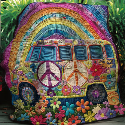 Rainbow Camper Van WM2707004CL Quilt