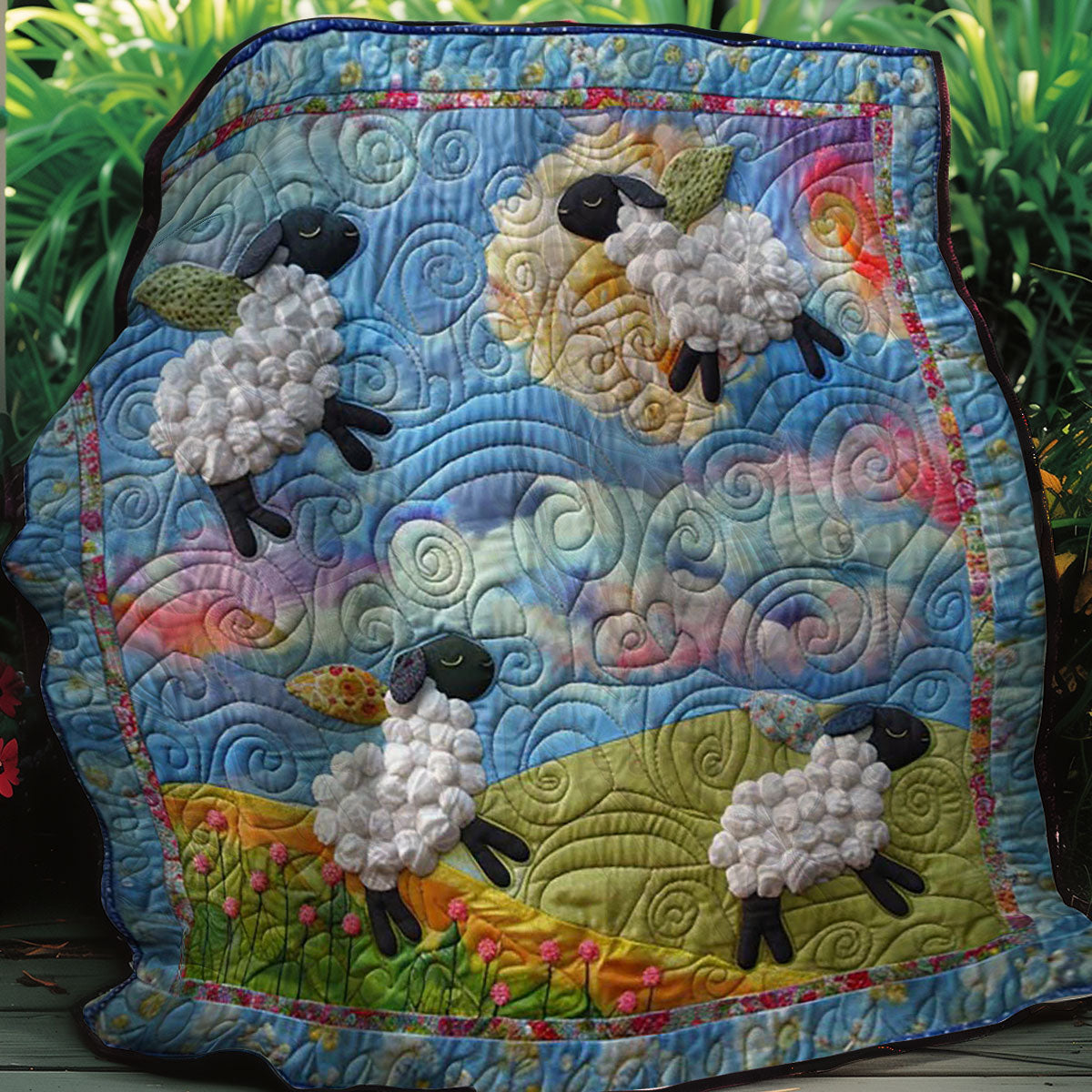 Sleeping Sheeps WM2707001CL Quilt