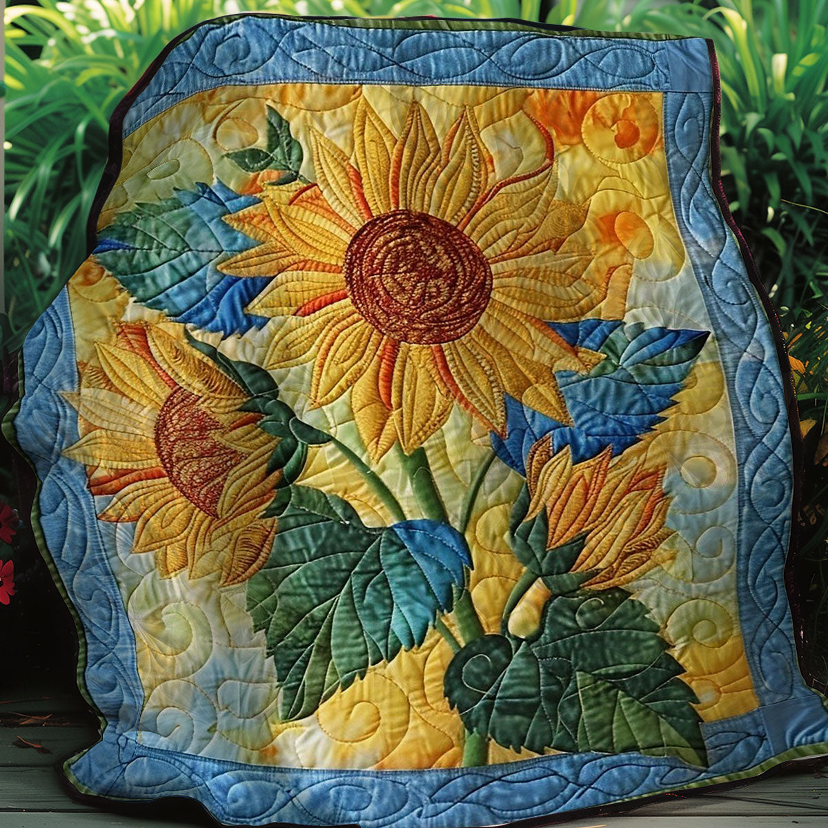 Sunflowers WM2407002CL Quilt