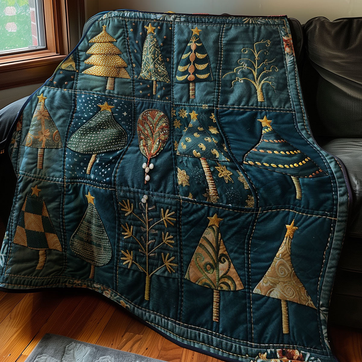 Type Of Noel Tree WM2607001CL Quilt