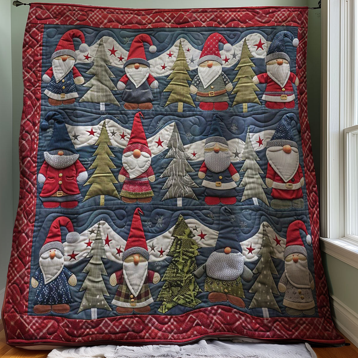 Cheer Genome Christmas WP2907044CL Quilt