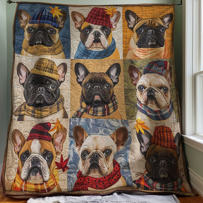 French Bulldog Collections WP2907016CL Quilt