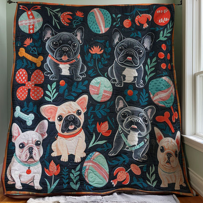 Funny French Bulldogs WP2907020CL Quilt