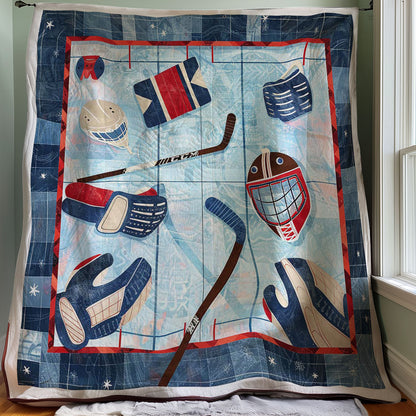 Hockey Court Olympic WP2907034CL Quilt