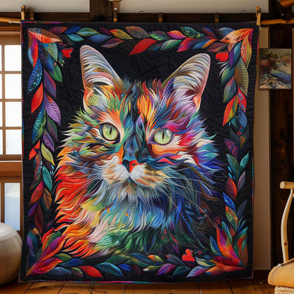 Abstract Cat Dreams WN2808046CL Quilt