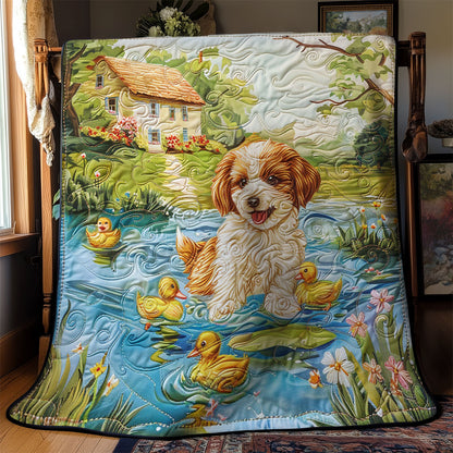 Adorable Dogs WM3008012CL Quilt