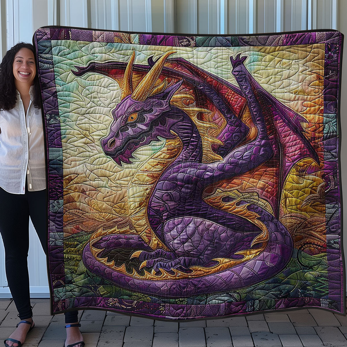 Amethyst Wyrm WN0908095CL Quilt