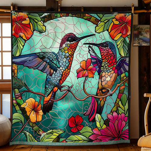 Artful Hummingbirds WN0509060CL Quilt