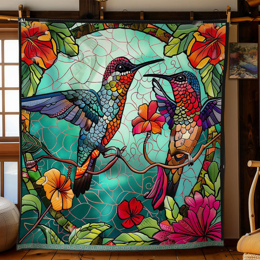 Artful Hummingbirds WN0509060CL Quilt