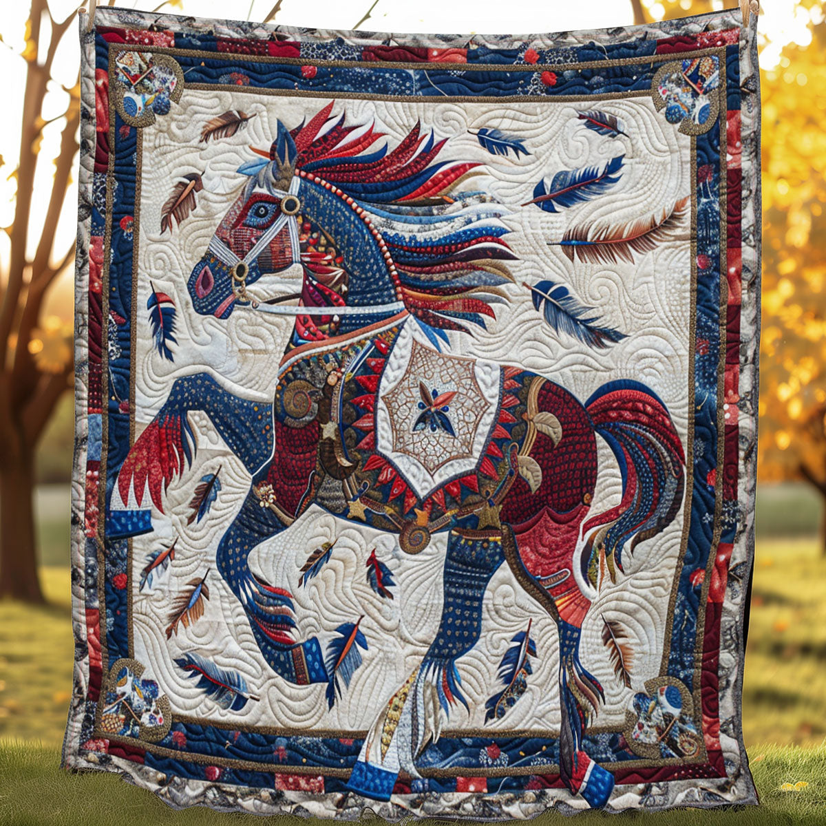 Artistic Horse SR10080030CL Quilt