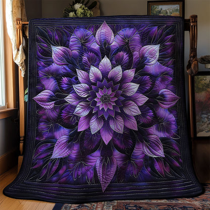 Artistic Imaginal Flower WM0509019CL Quilt