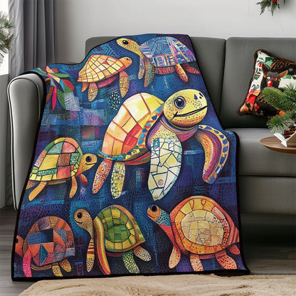 Artistic Turtles WM0608010CL Quilt