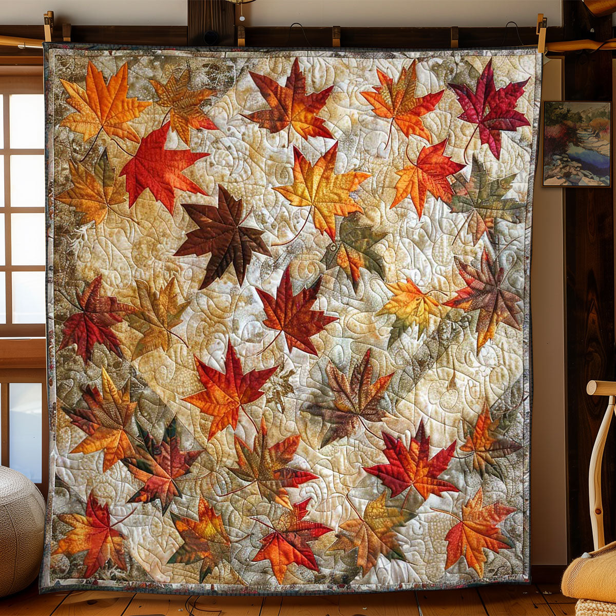 Autumn Maple Serenade WN1908028CL Quilt