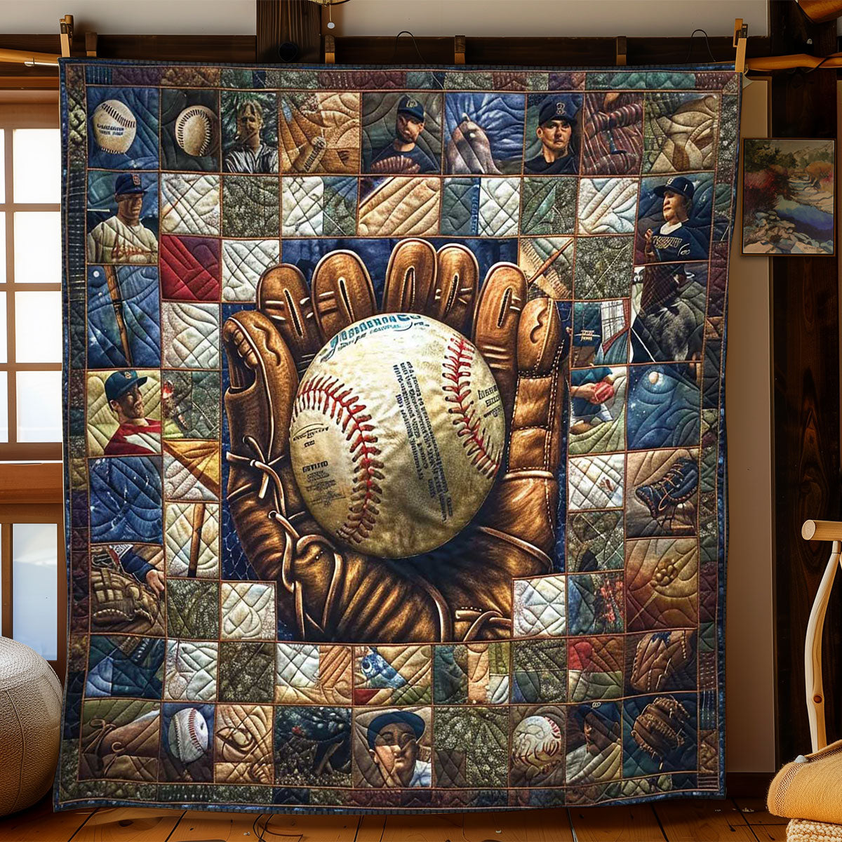 Baseball Dynasty WN2408032CL Quilt