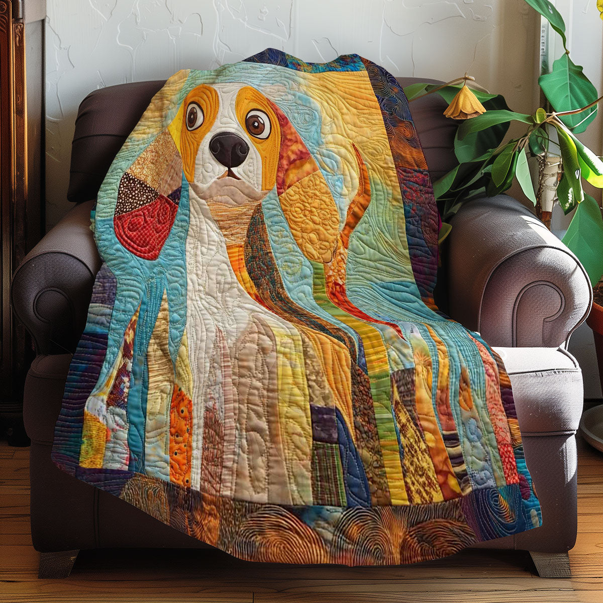 Beagle Delight WN0508039CL Quilt