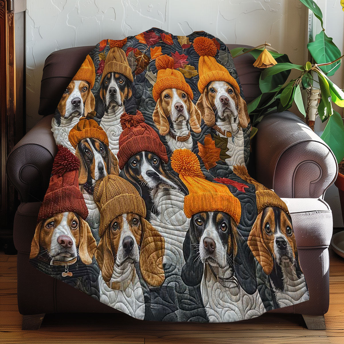 Beagle Paradise WN0808011CL Quilt