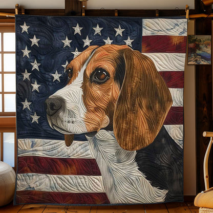 Beagle's American Pride WN2608077CL Quilt