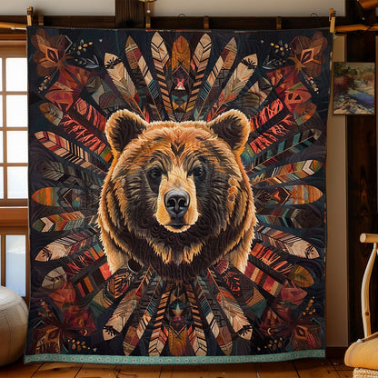 Bear Native American WN0909046CL Quilt