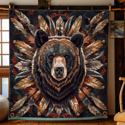 Bear Native American WN0909047CL Quilt