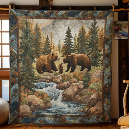 Bear Untamed Wilderness SR2208023CL Quilt