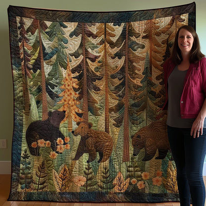 Bears Family WM2907001CL Quilt