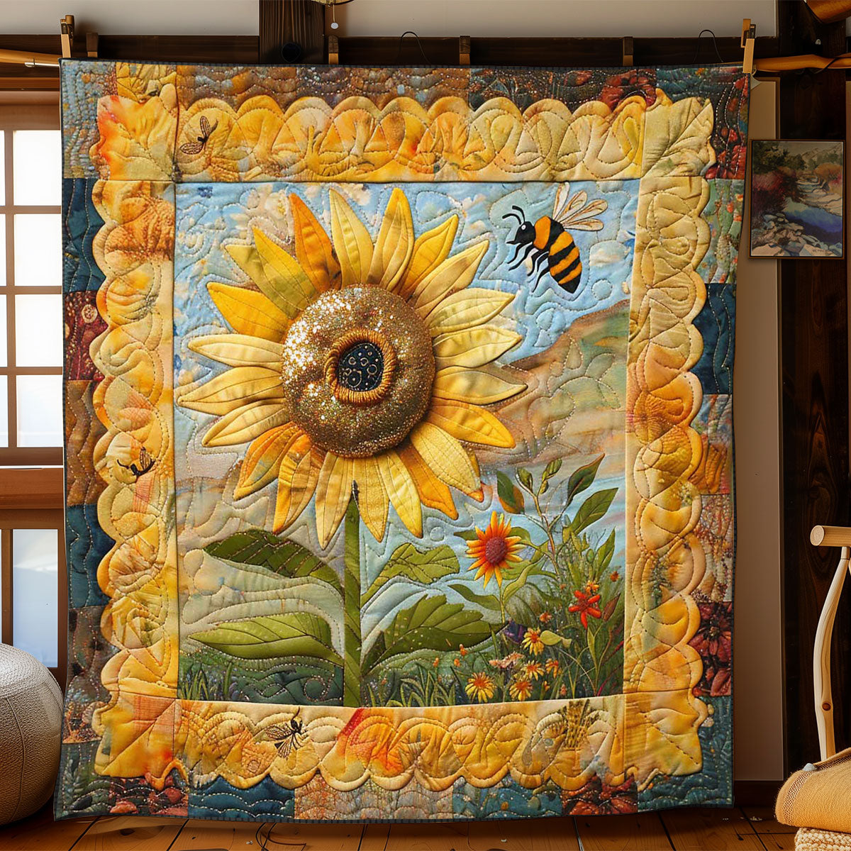 Bee Buzz WN2108102CL Quilt