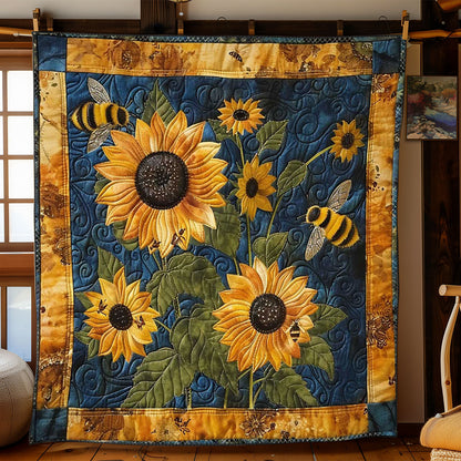 Bee Buzzing Garden WN2108110CL Quilt