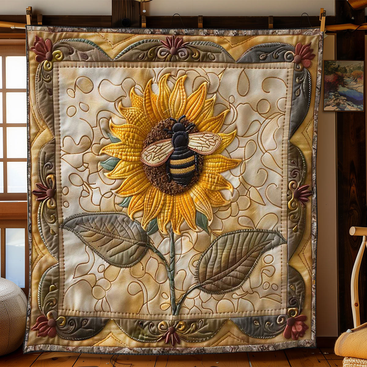 Bee Meadow WN2108101CL Quilt