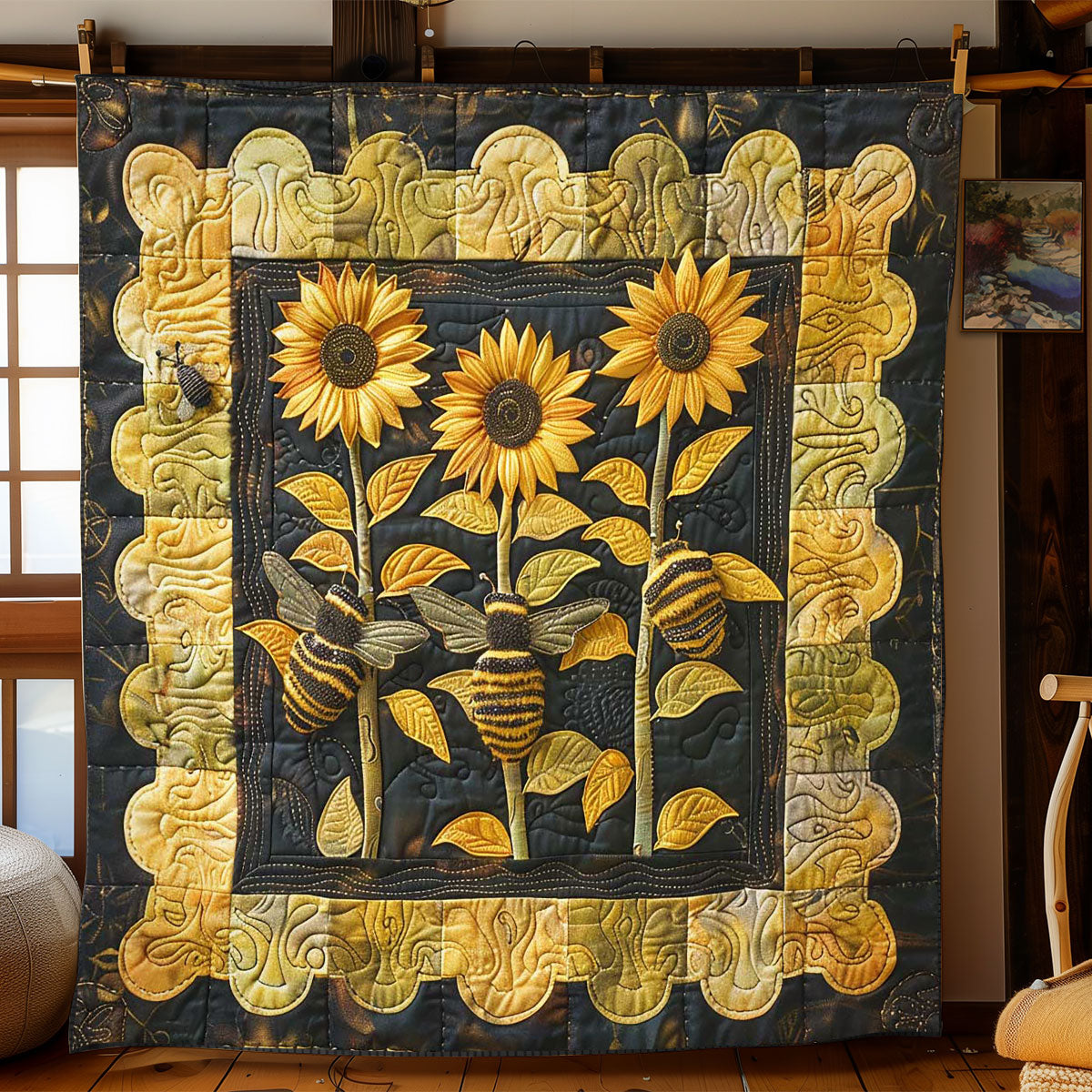 Bee Oasis WN2108106CL Quilt