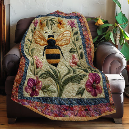 Bees and Blooms WN0208003CL Quilt