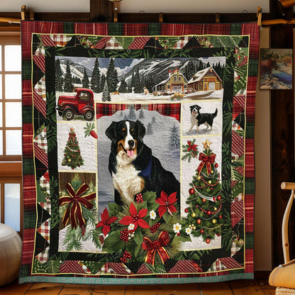 Bernese Christmas Fun WN3008020CL Quilt