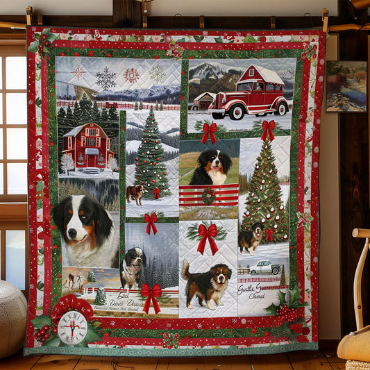 Bernese Mountain Joy WN3008015CL Quilt