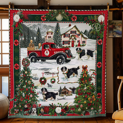 Bernese Mountain Noel WN3008032CL Quilt