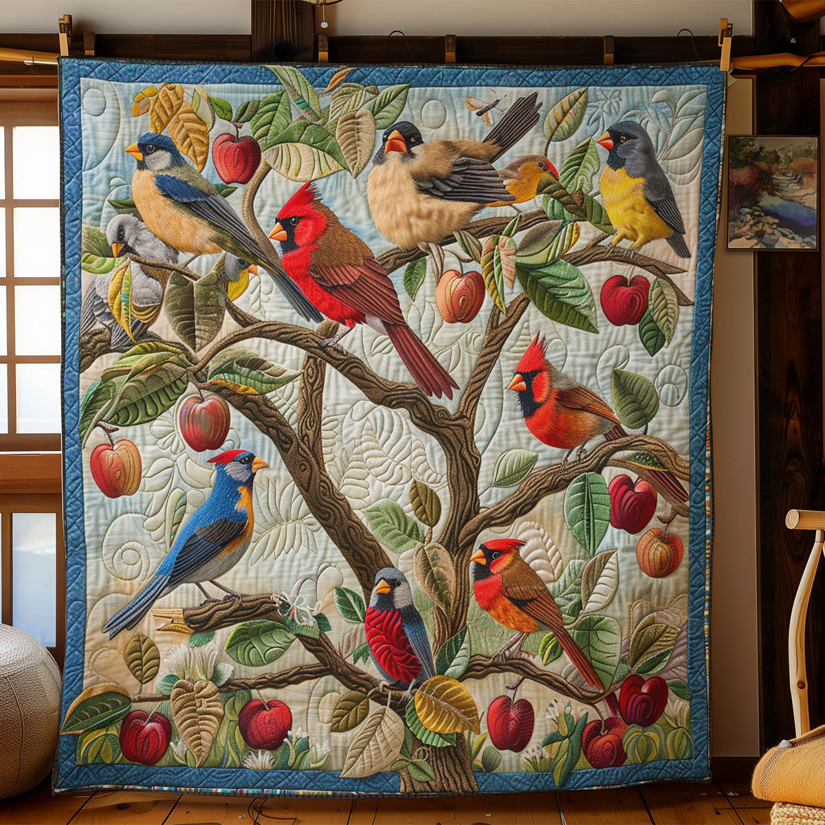 Bird And Tree SR2108039CL Quilt
