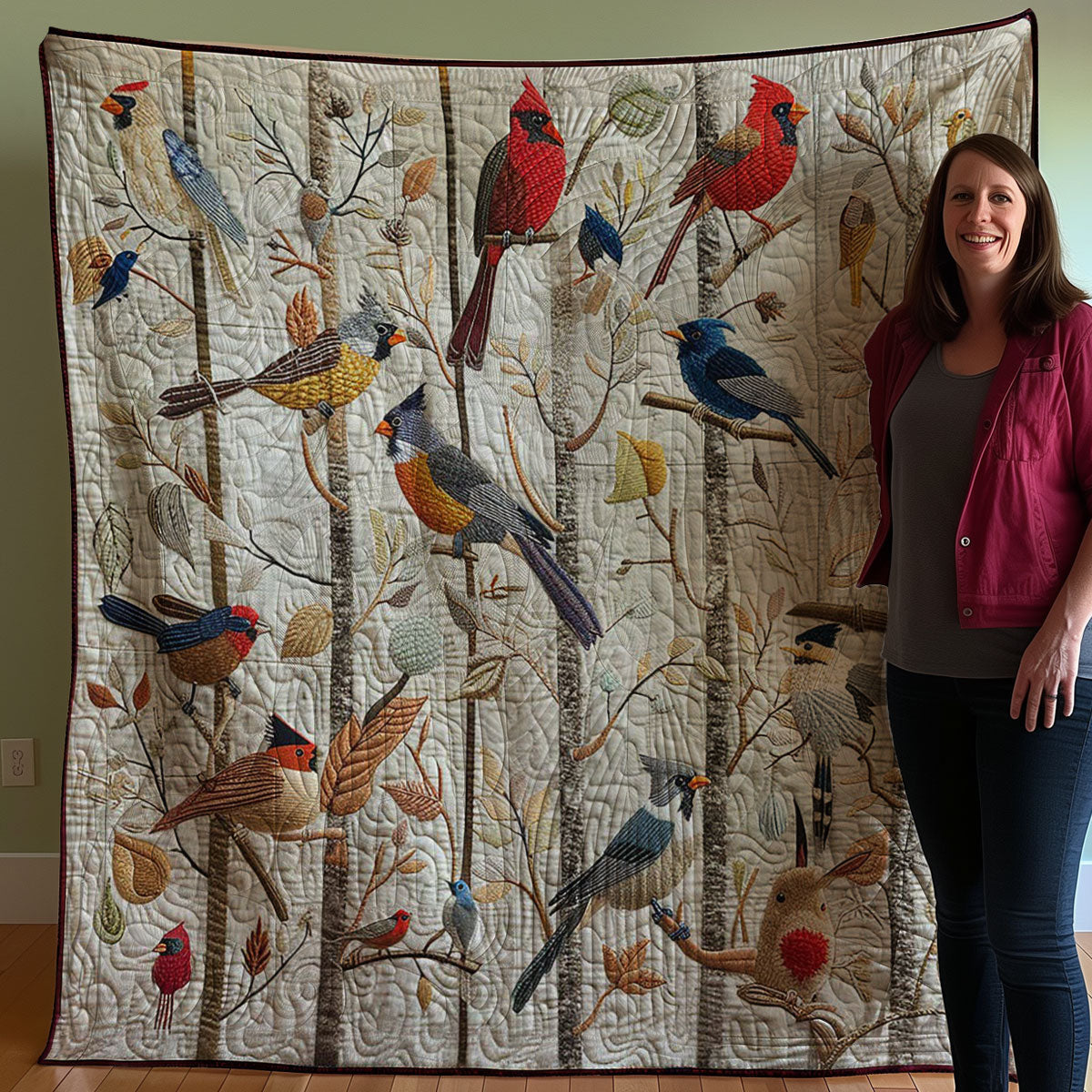 Birds WM2907001CL Quilt