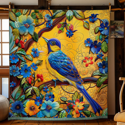 Blissful Bluebird WN0509037CL Quilt