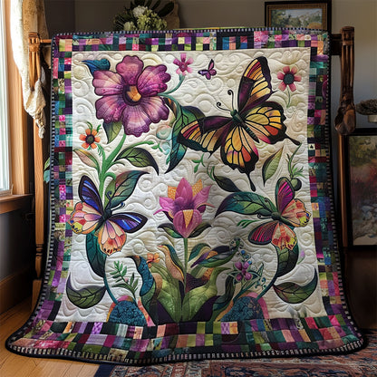 Blooming Butterflies WM2908033CL Quilt