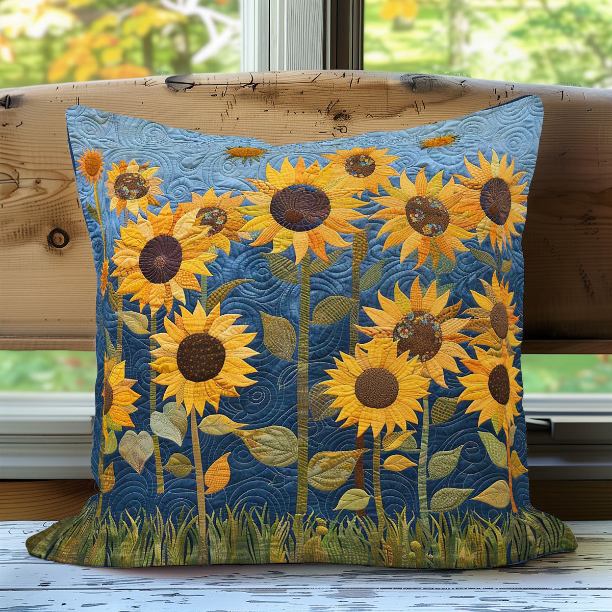 Blooming Sun WN2607037CL Quilt Pillow Case