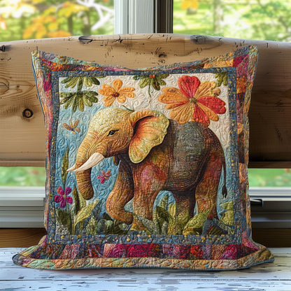 Blossom and Elephant WN 0108003CL Quilt Pillow Case